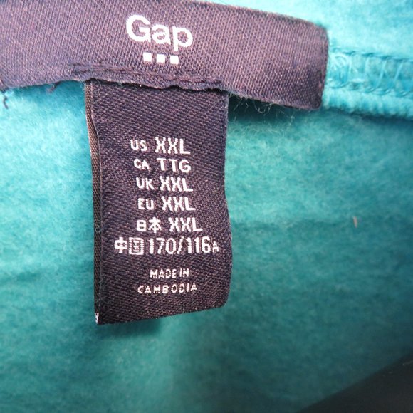 GAP:  GAP Logo Green with White Lettering - Picture 5 of 6